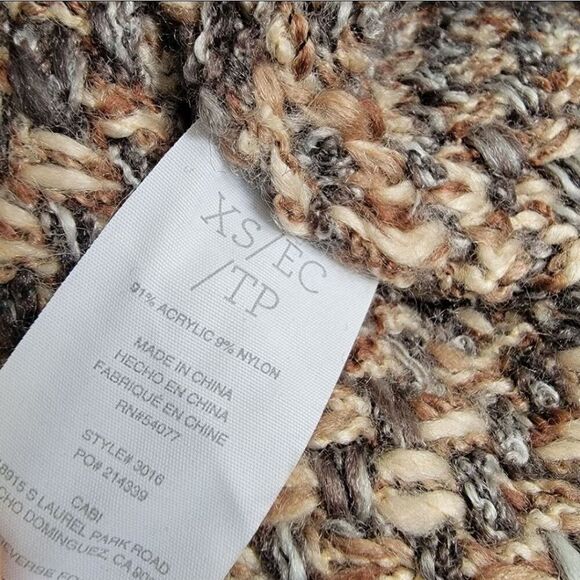 Cabi Cardigan Size XS Ritz Sweater Jacket Snap Buttons #3016 - Picture 5 of 6